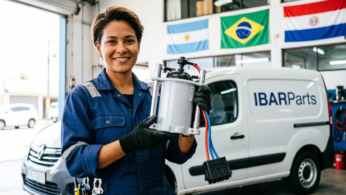 Técnica Bomba eléctrica nafta con flotante para Renault Kangoo TI Automotive - IBARParts Mercosur